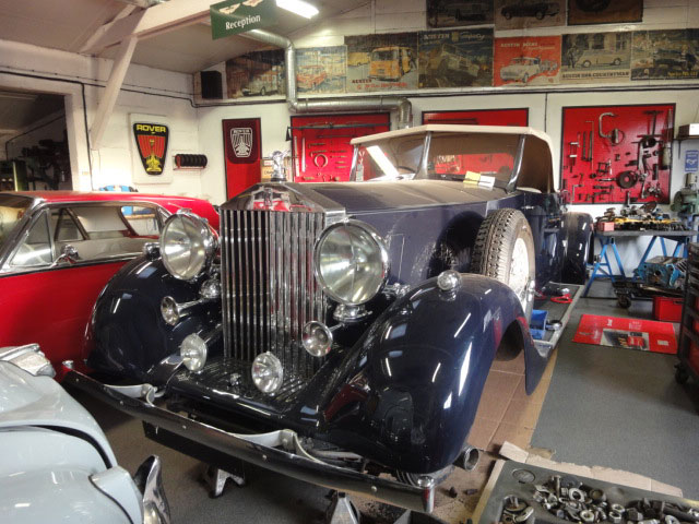 Restauration voitures anglaises - ROLLS ROYCE WRAITH CAB